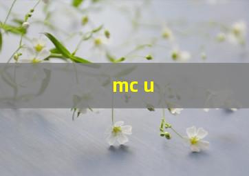 mc u